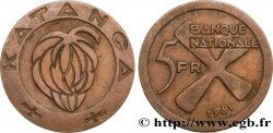 KATANGA 5 Francs 1961 