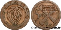 KATANGA 5 Francs 1961 
