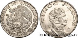 MEXIKO 5 Pesos Vicente Guerrero variété à grande date 1976 Mexico VZ 