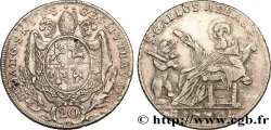 SWITZERLAND - CANTON OF ST. GALLEN 20 Kreuzer Beda Angehrn von Hagenwil 1774 Saint-Gall XF 