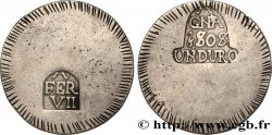 SPAIN - SIEGE OF GERONA 5 Pesetas ou Duro 1808 Gérone