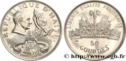 HAITI 50 Gourdes Proof Paul VI 1975  SC 