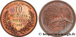 GERMANY - NEW GERMAN GUINEA 10 Neu-Guinea Pfennig 1894 Berlin