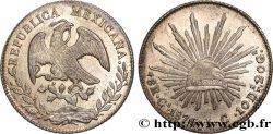 MEXICO - REPUBLIC 8 Reales 1876 Guadalajara