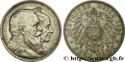 ALLEMAGNE - BADE 5 Mark noces d’or de Frédéric et Louise 1906 Karlsruhe SUP/SPL 