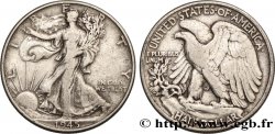 UNITED STATES OF AMERICA 1/2 Dollar Walking Liberty 1945 Philadelphie