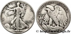 ÉTATS-UNIS D AMÉRIQUE 1/2 Dollar Walking Liberty 1939 Philadelphie