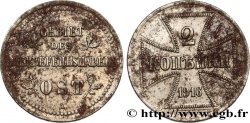 ALLEMAGNE 2 Kopecks Monnaie d’occupation du commandement supérieur du front Est 1916 Berlin - A TTB 