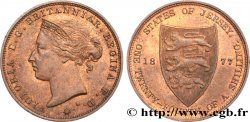 JERSEY 1/24 Shilling Victoria 1877 Heaton
