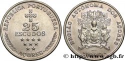 AÇORES 25 Escudos emblème 1980 