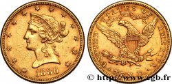 ÉTATS-UNIS D&nbsp;AMÉRIQUE 10 Dollars &nbsp;Liberty&nbsp; 1886 Philadelphie