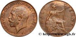 ROYAUME-UNI 1/2 Penny Georges V 1911 