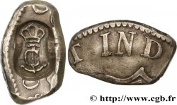 SAINT-DOMINGUE Escalin du Cap ou Moco, surfrappé sur une pièce américaine n.d. Le Cap XF 