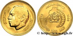 MAROC - HASSAN II 500 Dirhams AH 1399 Proof 1979  SPL 