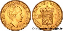 NETHERLANDS 10 Gulden 4e type Wilhelmina 1925 Utrecht