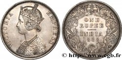 BRITISH INDIA 1 Roupie Victoria 1888  Bombay