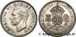 REINO UNIDO 1 Florin (2 Shillings) Georges VI 1945 