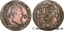 ESPAGNE 8 Maravedis Ferdinand VII 1817 Jubia