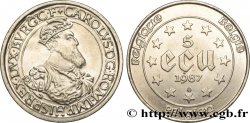 BELGIQUE 5 Ecu Charles Quint 1987 