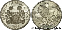 SIERRA LEONA 1 Dollar Proof lion 2006 