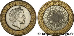 ROYAUME-UNI 2 Pounds (Livres) Elizabeth II tranche A 1998  SUP 