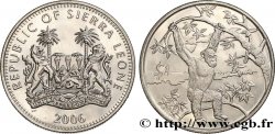 SIERRA LEONA 1 Dollar Proof chimpanzé 2006 