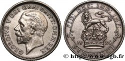 ROYAUME-UNI 6 Pence Georges V 1926 