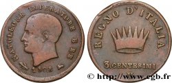 ITALY - KINGDOM OF ITALY - NAPOLEON I 3 Centesimi  1808 Venise