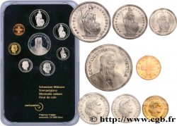 SUISSE Série Proof 8 Monnaies 1998 