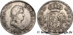 SPANIEN 2 Reales Ferdinand VII 1811 Cadix