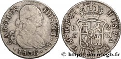 SPAIN 2 Reales Charles IV 1806 Séville