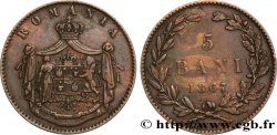 ROMANIA 5 Bani 1867 Heaton