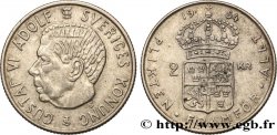 SWEDEN 2 Kronor Gustave V 1954 