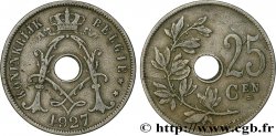BELGIUM 25 Centimes 1927 