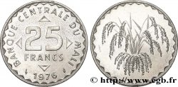 MALI 25 Francs plant de mil 1976 Paris