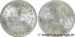 MALI 25 Francs plant de mil 1976 Paris