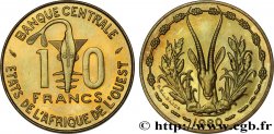 ÉTATS DE L AFRIQUE DE L OUEST (BCEAO) 10 Francs BCEAO 1980 Paris