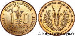 ÉTATS DE L AFRIQUE DE L OUEST (BCEAO) 10 Francs BCEAO 1980 Paris