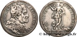 ITALIE - ÉTATS DU PAPE - INNOCENT XII (Antoine Pignatelli) 1/2 Piastre ou 1/2 Scudo 1692 Rome