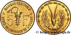 ESTADOS DE ÁFRICA DEL OESTE 5 Francs BCEAO 1990 Paris