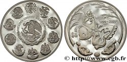 MEXICO 5 Pesos Proof papillon 2000 Mexico MS 