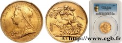 GRANDE BRETAGNE - VICTORIA 1 Souverain “Old Head” 1893 Londres SPL64 PCGS