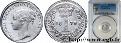 ROYAUME-UNI 1 Penny Victoria “Bun Head” Prooflike 1879 