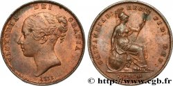 GREAT-BRITAIN - VICTORIA 1 Penny Victoria “tête jeune” 1851 