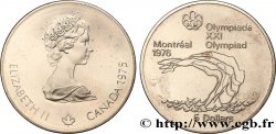 CANADA 5 Dollars JO Montréal 1976 plongeon 1975 