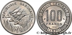 GABUN Essai de 100 Francs antilopes type “Banque Centrale” 1971 Paris