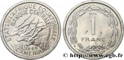 AFRICA EQUATORIALE Essai de 1 Franc antilopes 1969 Paris