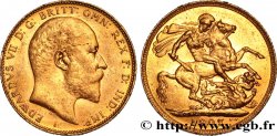 INVESTMENT GOLD 1 Souverain Edouard VII 1907 Londres