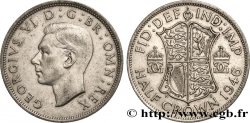 ROYAUME-UNI 1/2 Crown Georges VI 1946 
