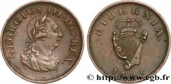 IRELAND REPUBLIC 1 Farthing Georges III 1806 